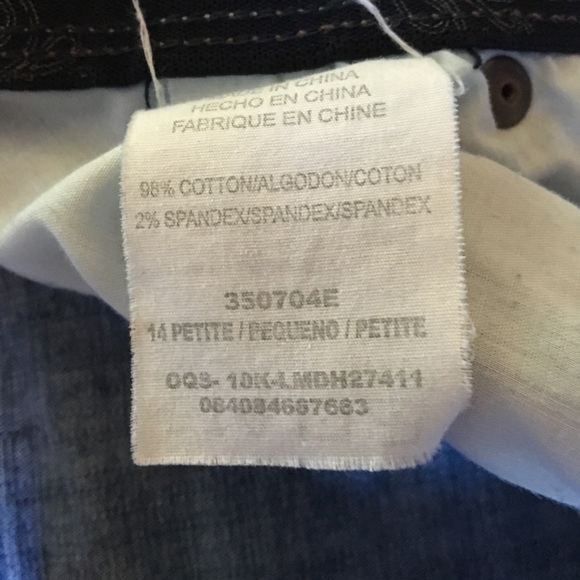 Lee Denim Blue Jeans 14 P - Picture 4 of 6